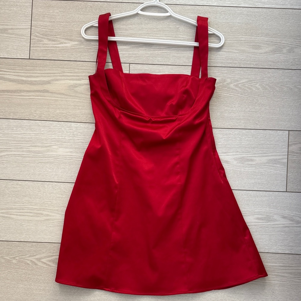 Dynamite Bold Red Mini Dress